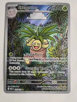 Pokemon Card TCG - Exeggutor 135/132 Illustration Rare Mega Evolution Near Mint - Image 1