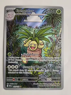 Pokemon Card TCG - Exeggutor 135/132 Illustration Rare Mega Evolution Near Mint - Image 2