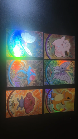 1999 Topps Pokemon TV Series Binder with Rainbows! (37 total cards) PLEASE READ - Image 2