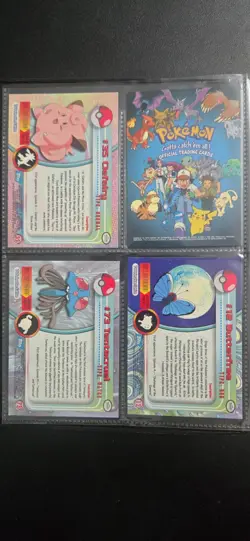 1999 Topps Pokemon TV Series Binder with Rainbows! (37 total cards) PLEASE READ - Image 4