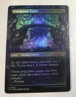 Overgrown Tomb (Borderless) Lorwyn Eclipsed Foil - Image 2
