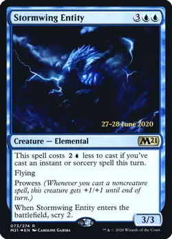 MTG Stormwing Entity Core 2021 078/274 Foil Prerelease - Image 1