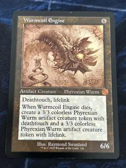 Wurmcoil Engine (Schematic) The Brothers' War: Retro Frame Artifacts Regular NM - Image 1