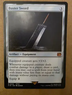 Buster Sword Final Fantasy Regular - Image 1