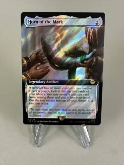 MTG LTR 789 V.3 EN Horn of the Mark Surge Foil Feiertagsrelease Lord of the Ring - Image 1