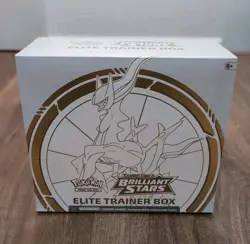 POKEMON SWORD & SHIELD BRILLIANT STARS FACTORY SEALED ELITE TRAINER BOX ETB - Image 1