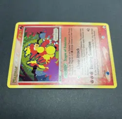 Pokemon TCG Magmar EX Legend Maker 21/92 Reverse Holo Rare 70HP 2006 - Image 4