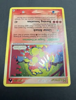 Pokemon TCG Magmar EX Legend Maker 21/92 Reverse Holo Rare 70HP 2006 - Image 5