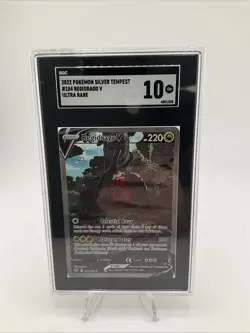 2022 Pokemon Silver Tempest REGIDRAGO V Alt Full Art UR 184/195 SGC 10 GM - Image 1