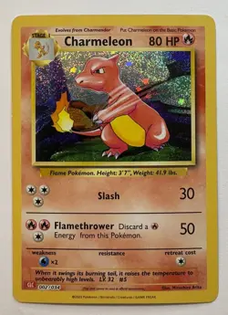 Charmeleon 002/034 CLC Classic Collection Holo Pokemon Variant NM B - Image 1