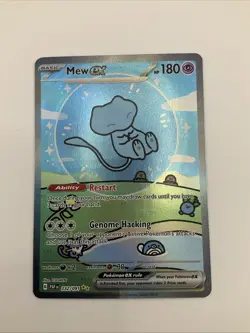 Pokemon Bubble Mew EX 232/091 Paldean Fates SIR NM 🫧 - Image 1