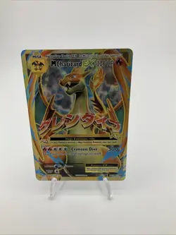 Pokemon TCG XY Evolutions Mega Charizard EX 101/108 Full Art Ultra Rare Card NM - Image 1