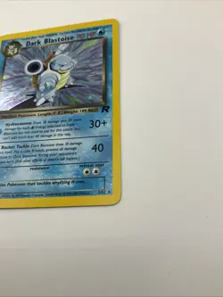 1st Edition Dark Blastoise 3/82 Team Rocket Holo Rare Pokemon Card TCG NM - Image 3