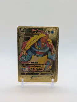 Pokemon🔥DREDNAW VMAX 015/073🔥GOLD FOIL Custom Card🔥Champions Path - Image 1