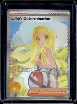 2025 Pokemon Mega Evo Lillie's Determination Special Illustration Rare #184/132 - Image 1