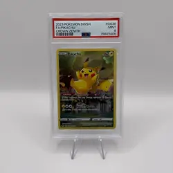2023 Pokemon SWSH Crown Zenith FA Pikachu Galarian Gallery GG30/GG70 PSA 9 Mint - Image 1