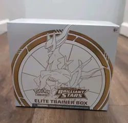 POKEMON SWORD & SHIELD BRILLIANT STARS FACTORY SEALED ELITE TRAINER BOX ETB - Image 1
