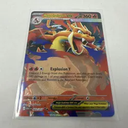 Pokemon TCG Ascended Heros 022/217 Mega Charizard Y EX NM PACK FRESH - Image 1