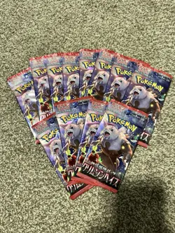 12x Crimson Haze Japanese Pokemon Booster Pack - Factory Sealed - Image 1