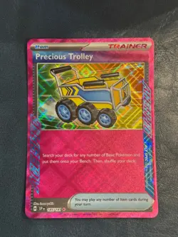 Pokemon Precious Trolley ACE SPEC Rare SV08: Surging Sparks 185/191 NM - Image 1