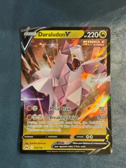 Pokemon Duraludon V Ultra Rare Crown Zenith 103/159 NM - Image 1
