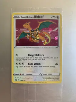 Pokemon TCG SWSH177 Special Delivery Bidoof - *Sealed* - Image 1