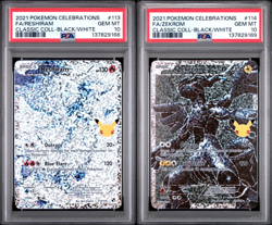 SEQUENTIAL PSA 10 RESHIRAM 113 ZEKROM 114 CELEBRATIONS COLLECTION POKEMON - Image 1