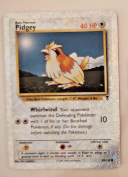 2002 Pokemon Legendary Collection Pidgey Reverse Holo #85/110 NM condition - Image 1