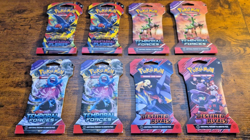 Pokemon Mixed Lot Sleeved Booster Pack LOT of 8 Sealed Packs 171548_10 - Image 2