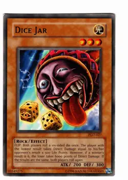 Yugioh- 1X Dice Jar - Common - Unlimited - PGD-027 - Light Play - Image 1