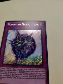 *Misprint* Magician Navigation MP17-EN110 Secret Rare 1st Ed LP Yugioh! - Image 2