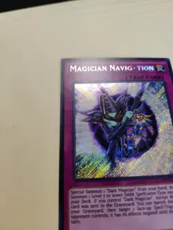 *Misprint* Magician Navigation MP17-EN110 Secret Rare 1st Ed LP Yugioh! - Image 3