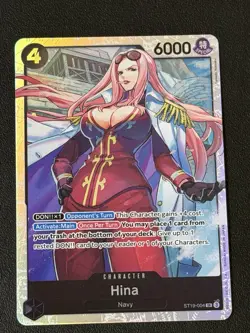 ST19-004 Hina (SR) Starter Deck 19: BLACK Smoker One Piece CCG - Image 1