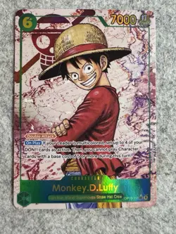 Monkey D. Luffy OP13-118 SEC Alt Art - One Piece Carrying On His Will English - Image 1