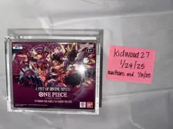 One Piece TCG: A Fist of Divine Speed Booster Box (OP-11) Factory Sealed NEW - Image 2