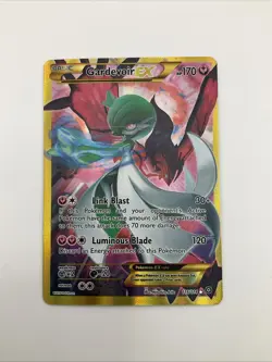 Pokemon TCG Gardevoir EX Secret 116/114 XY-Steam Siege Holo Card NM - Image 1