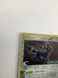 Pokemon Umbreon Reverse Holo Stamped Rare Card 17/113 EX Delta Species NM - Image 5