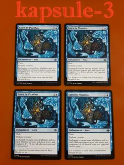 4x Eaten by Piranhas | Lost Caverns of Ixalan | MTG Magic Cards - Image 1