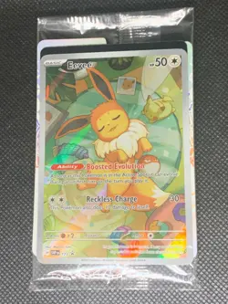 Eevee SVP173 - Prismatic Evolutions ETB Promo Pokemon Card - Sealed - Image 1