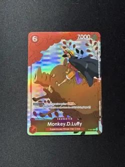 Monkey.D.Luffy (Gift Collection 2023) P-001 One Piece Promotion Cards Foil - Image 1