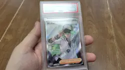 Pokemon N’s Plan 163/086 PSA 10 Full Art Trainer Card Black Bolt Free Shipping - Image 1