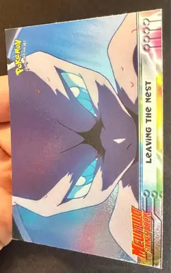 Leaving The Nest Topps HOLO Mewtwo Strikes Back Pokemon Card First Print - VLP - Image 2