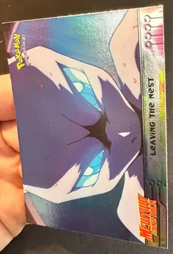 Leaving The Nest Topps HOLO Mewtwo Strikes Back Pokemon Card First Print - VLP - Image 3