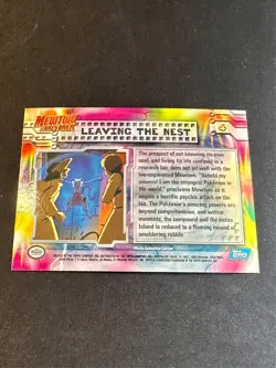 Leaving The Nest Topps HOLO Mewtwo Strikes Back Pokemon Card First Print - VLP - Image 4