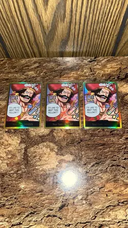 Gold DON!! Card OP13 Gol D. Roger Carrying On His Will One Piece - Image 1