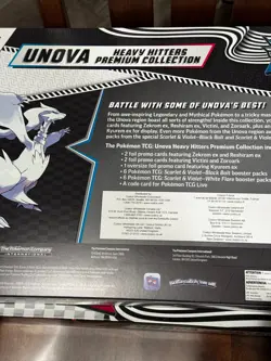 New Pokemon Unova Heavy Hitters Premium Collection (Costco Exclusive) Set of 2 - Image 3