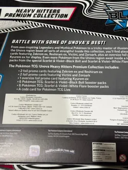 New Pokemon Unova Heavy Hitters Premium Collection (Costco Exclusive) Set of 2 - Image 4