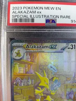 Alakazam EX SAR 201/165 PSA 9 Mint 2023 Pokemon 151 English - Image 2