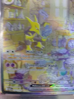 Alakazam EX SAR 201/165 PSA 9 Mint 2023 Pokemon 151 English - Image 4
