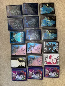 Pokemon TCG ETB Card Sleeves Lot of 18 - Image 1
